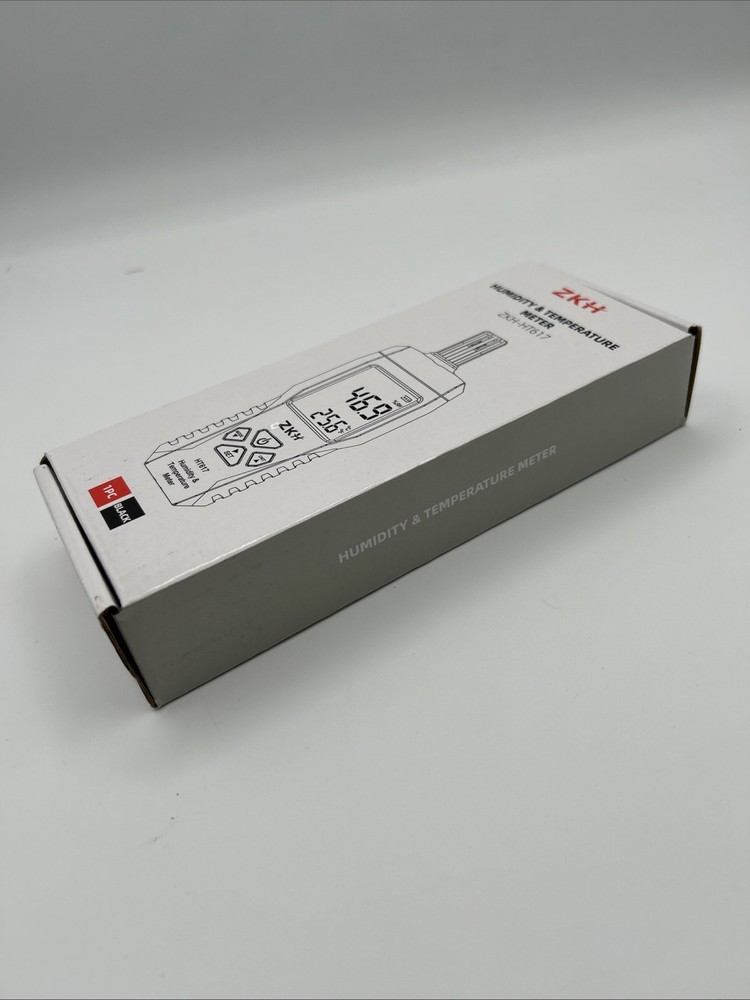 ZKH Humidity & Temperature Meter