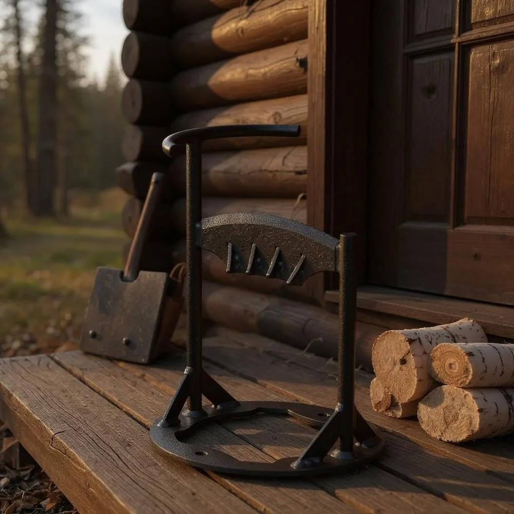𝗖𝗔𝗦𝗧 𝗜𝗥𝗢𝗡 𝗪𝗢𝗢𝗗 𝗦𝗣𝗟𝗜𝗧𝗧𝗘𝗥 Log & Kindling Splitter