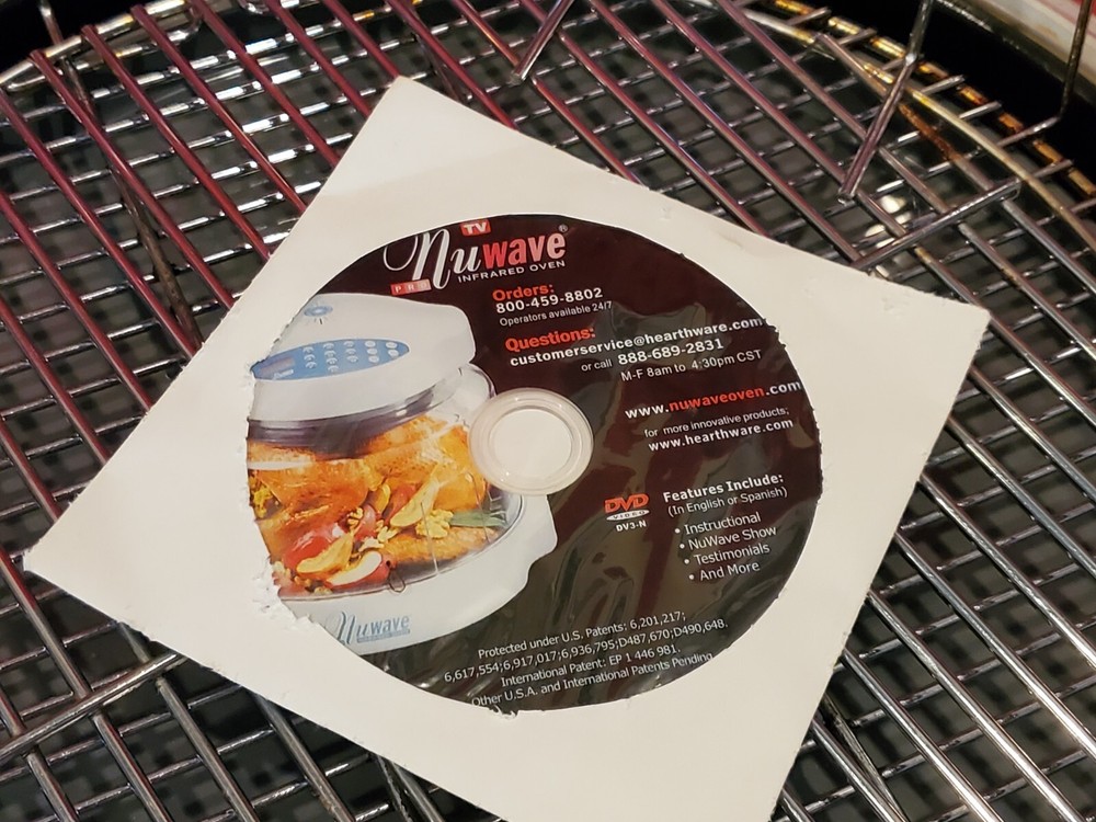 NuWave Pro Infrared Oven White Hearthware Bottom + Accessories W/ Extender Ring