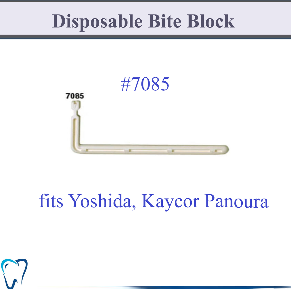 Panoramic X-ray Machine Disposable bite blocks All Models, Gendex, Belmont, 7095