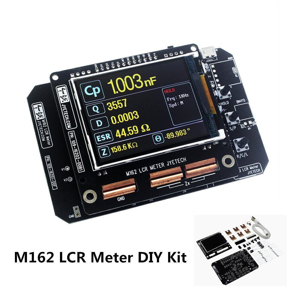 Acrylic M162 LCR Meter Kit Basic Version USB Fully Automatic Ranging Easy Build