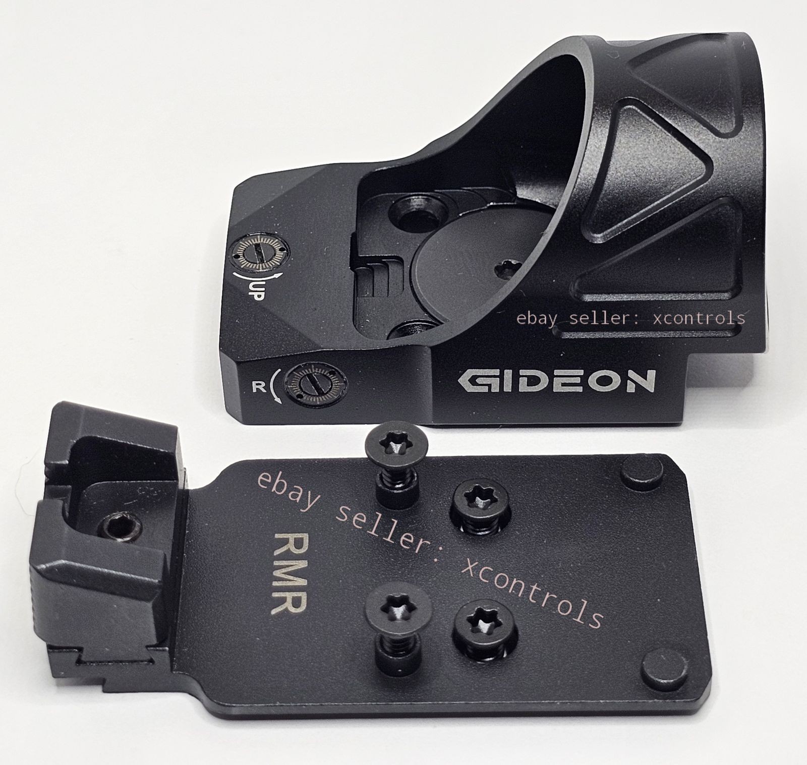 GIDEON OMEGA & MAC 9 DS Optic & Plate screws (CUSTOM-MADE) - (4-40 optic screws)