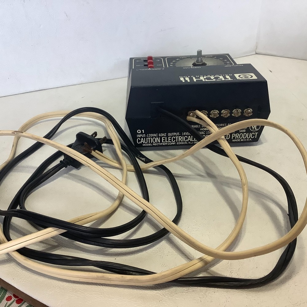 Tech II 2 Railmaster 2400 Railroad Model Control Please Read