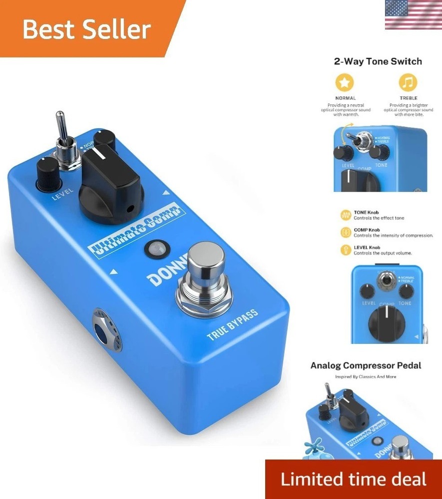 Compressor Pedal - Ultimate Comp 2 Modes Blue
