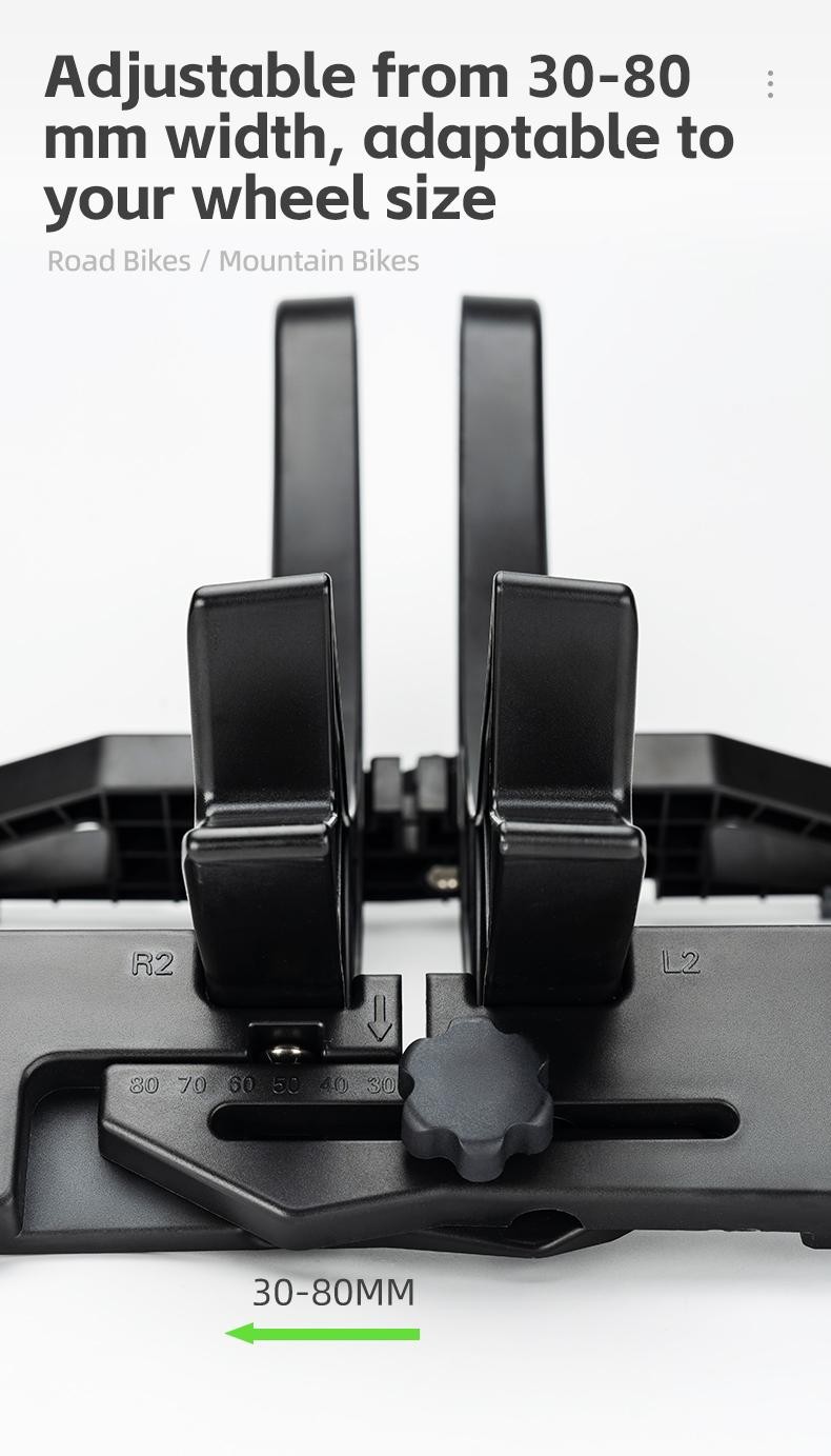 Rockbros Bike Stand Bicycle Parking Display Stand Adjustable for Road and Mounta