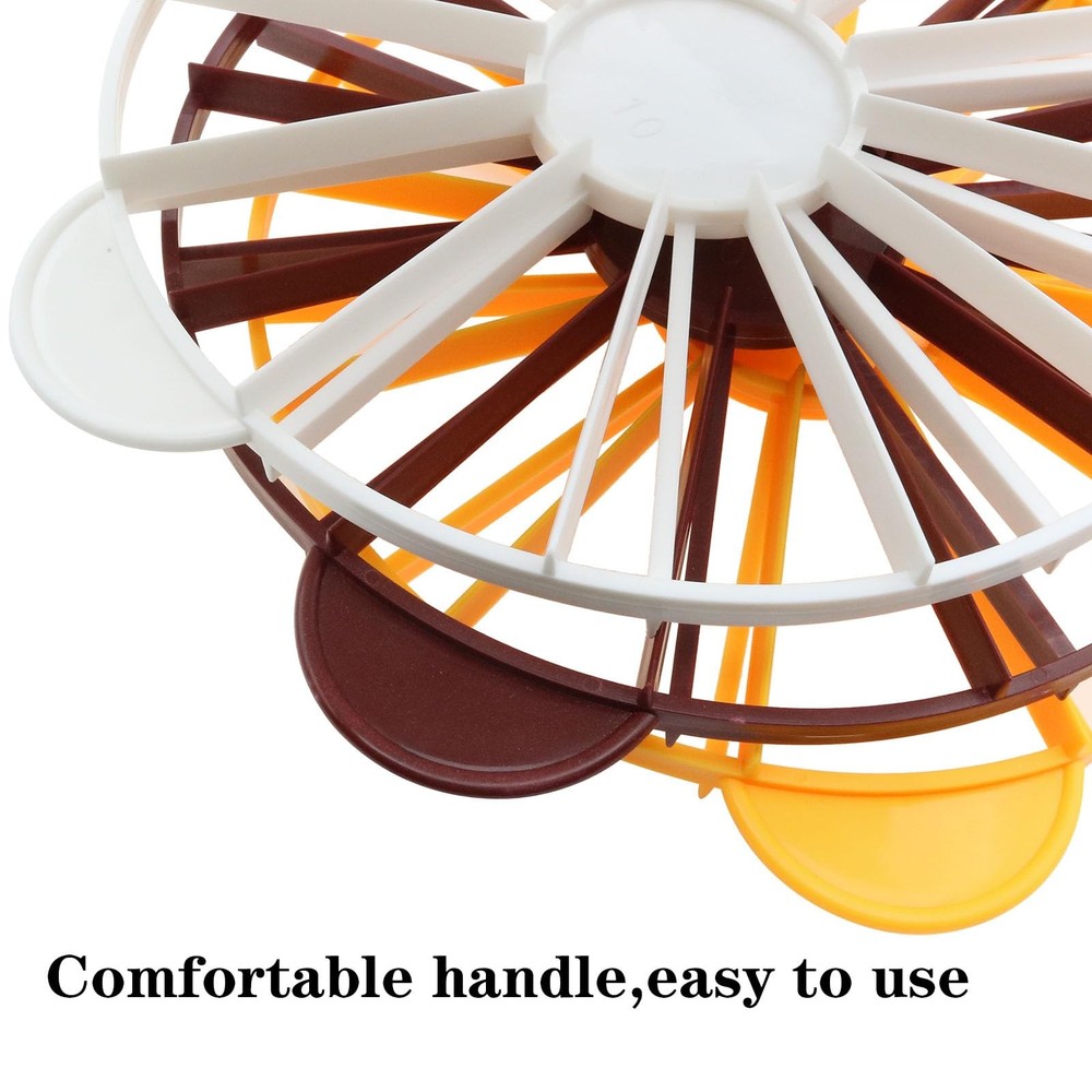 Cake Portion Cutter Cake Portion Marker Round Cake Slicer Double Sided Cake P...