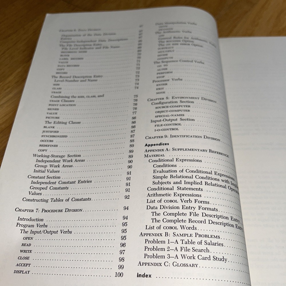 1961 IBM SYSTEMS REFERENCE LIBRARY - COBOL GENERAL INFORMATION