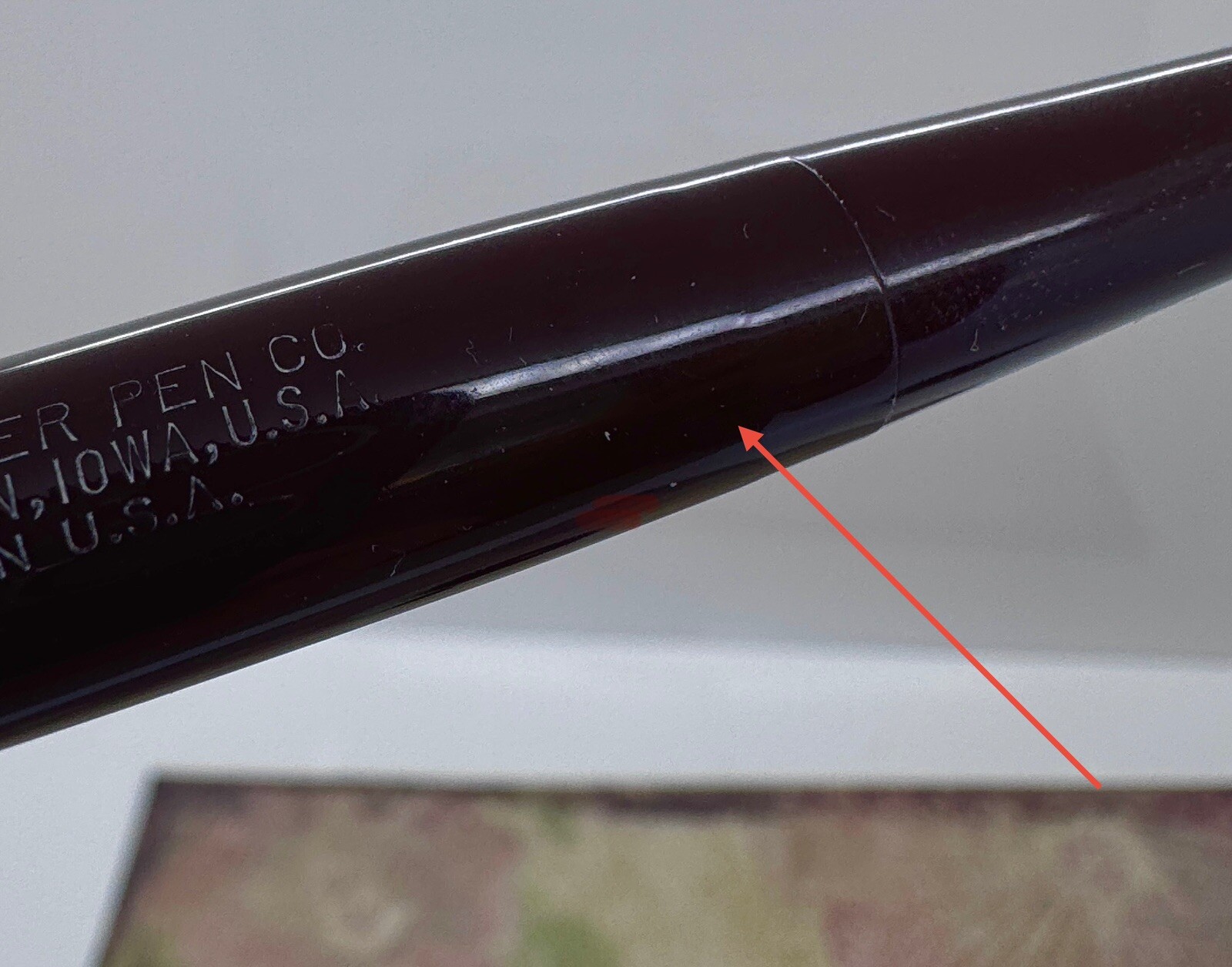 Sheaffer Touchdown TM Desk Set, 14k Med. Feather Touch 5 Nib