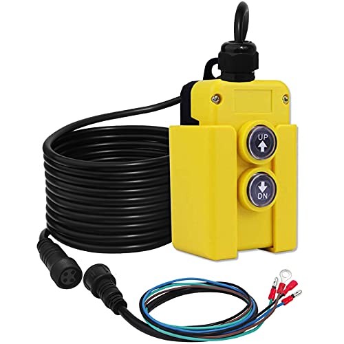4 Wire Dump Trailer Remote Control Switch 12v DC Hydraulic Pump Power Unit Up