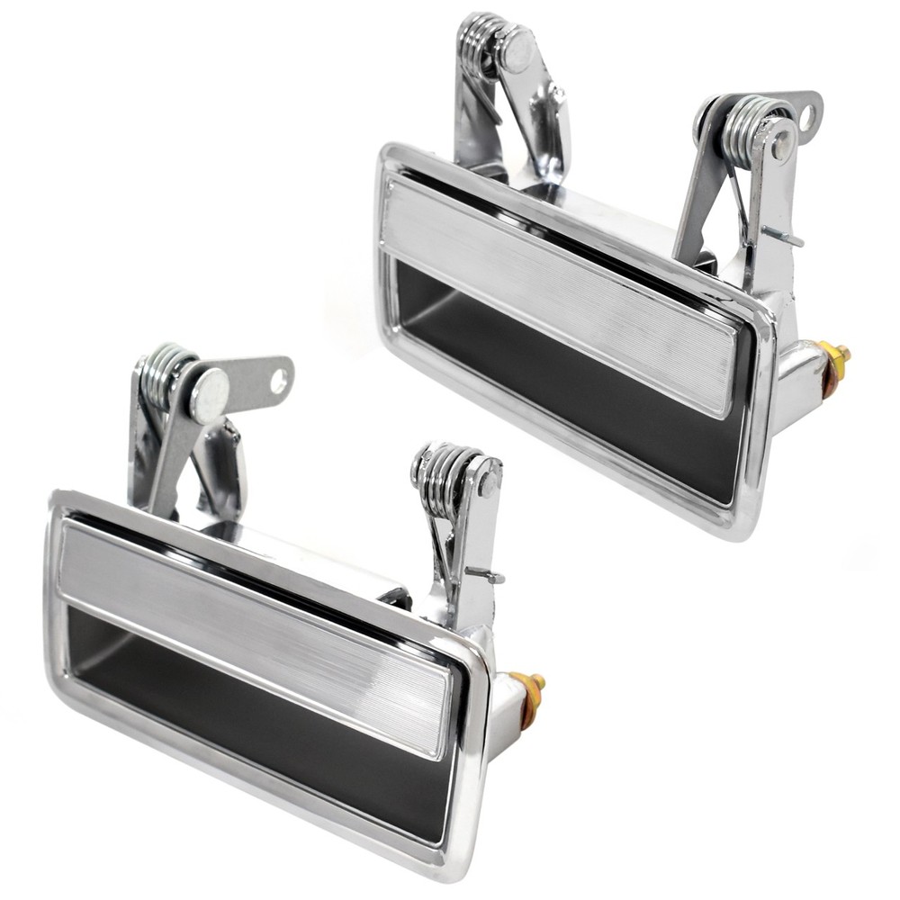 Outside Door Handle PAIR Chrome 1971-1973 Mustang