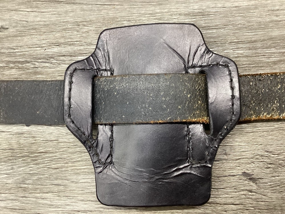 Leather Folding Clip Knife Sheath (Sheath Only)
