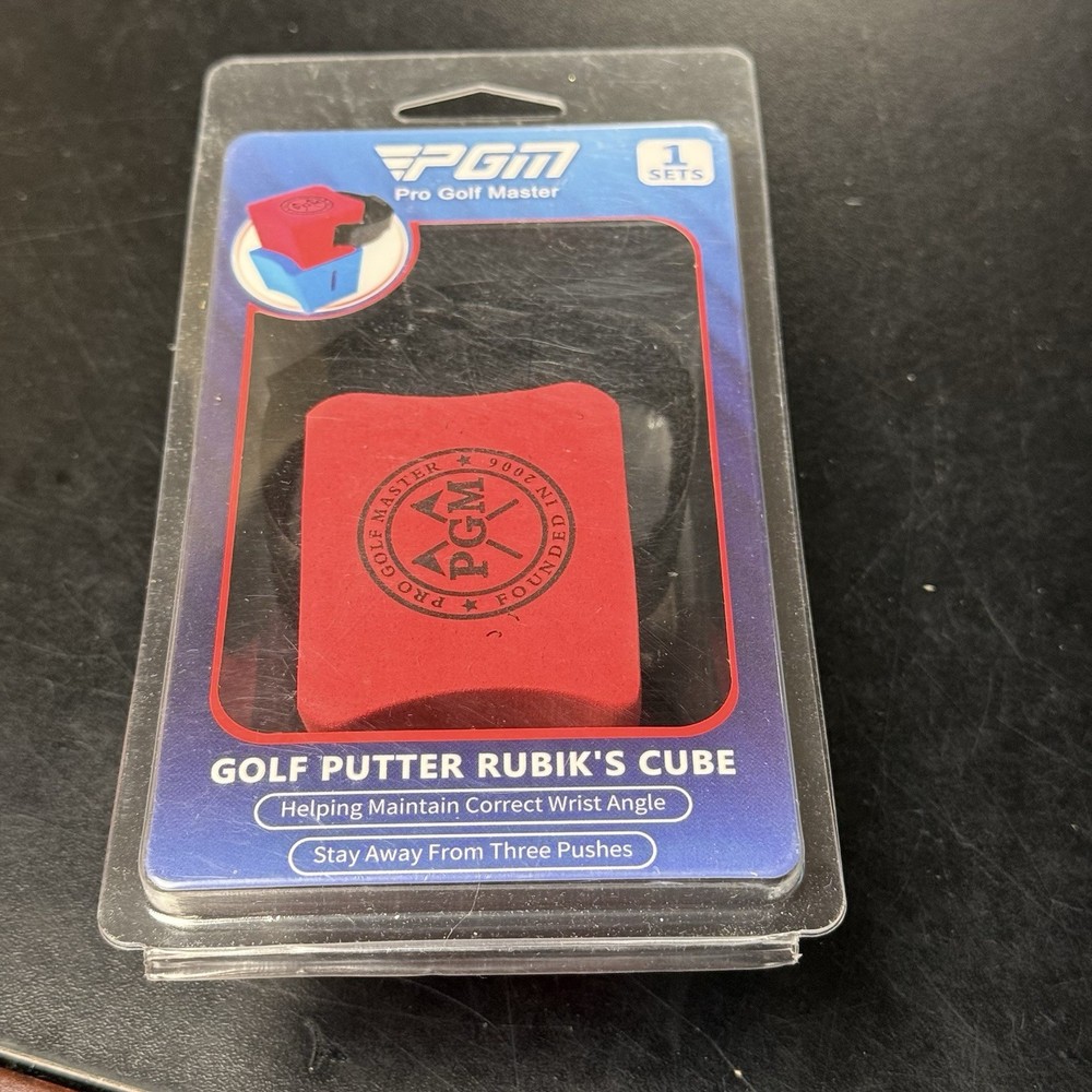 Pro Golf Master Golf Putter Rubik's Cube Helping Mainten Correct Wrsit Angle
