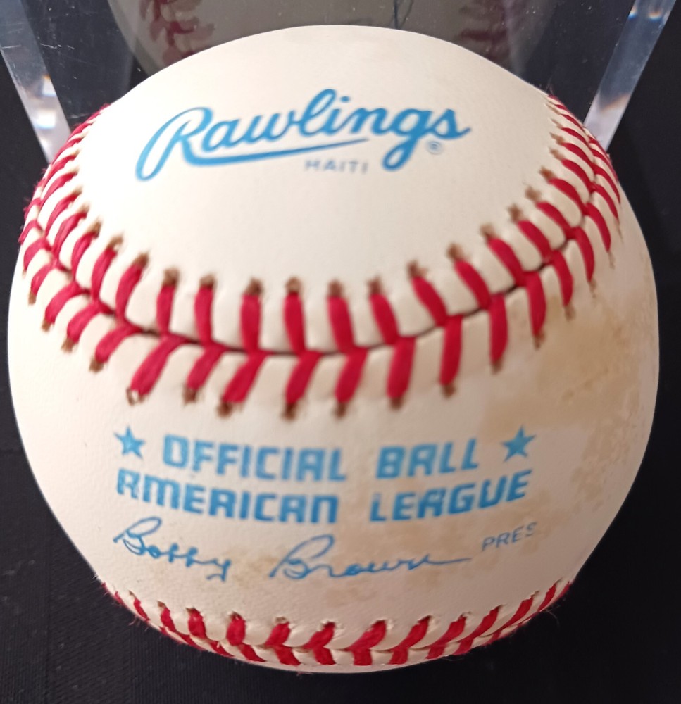 TED WILLIAMS SIGNED BASEBALL RAWLINGS OFFICAL BALL WITH COA