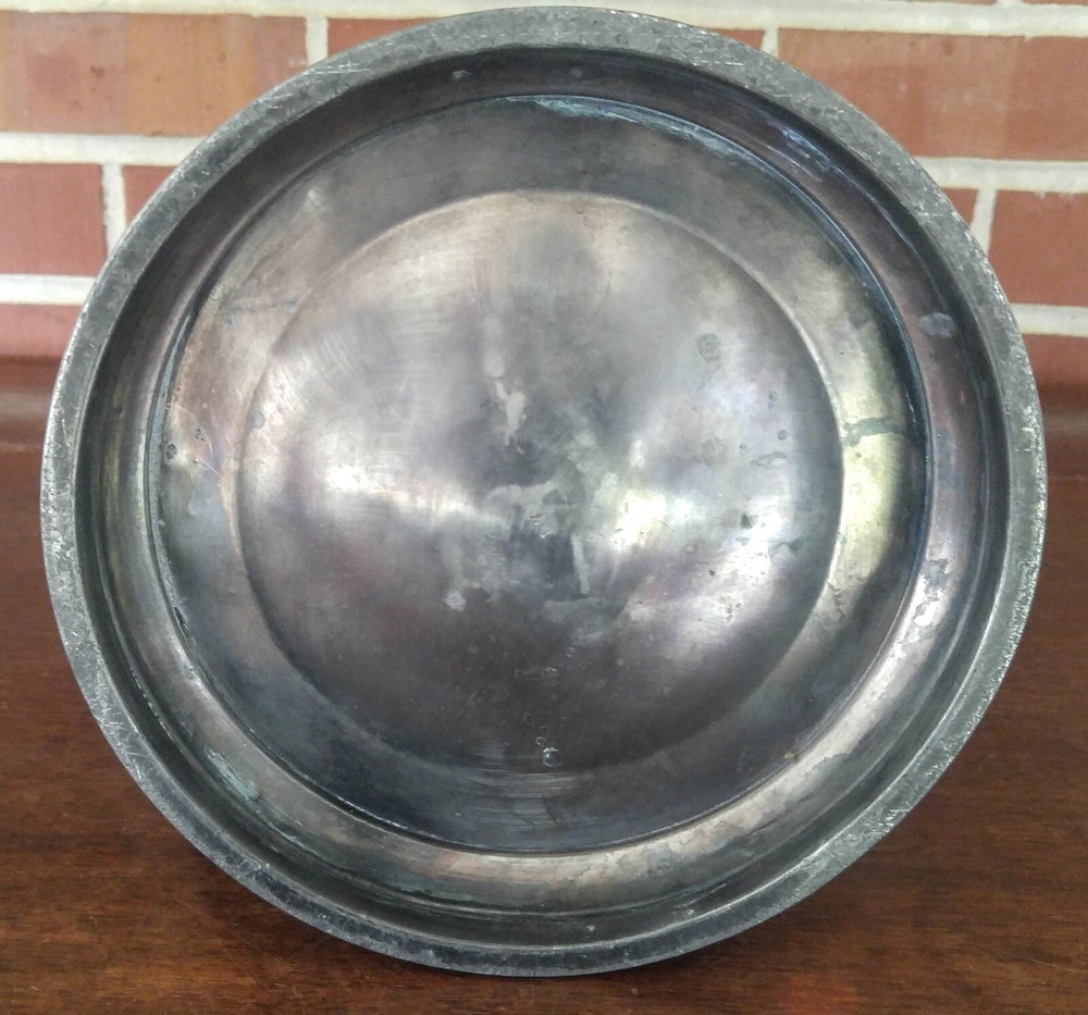 Antique Victorian Ornate Silver Plate Water Pitcher Hinged Lid 17 Unbranded