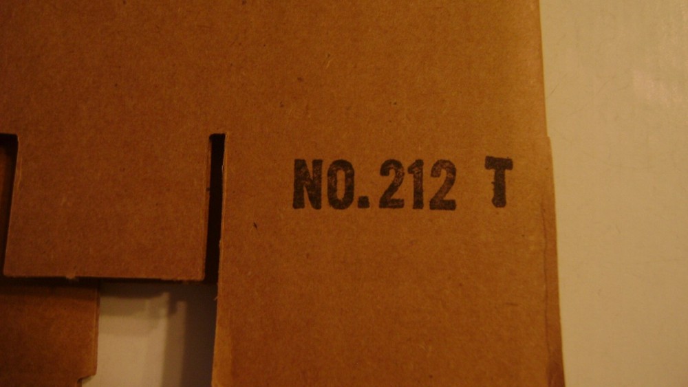 Lionel No. 212T Non-powered USMC Licensed Corrugated Alco Engine Repro Box