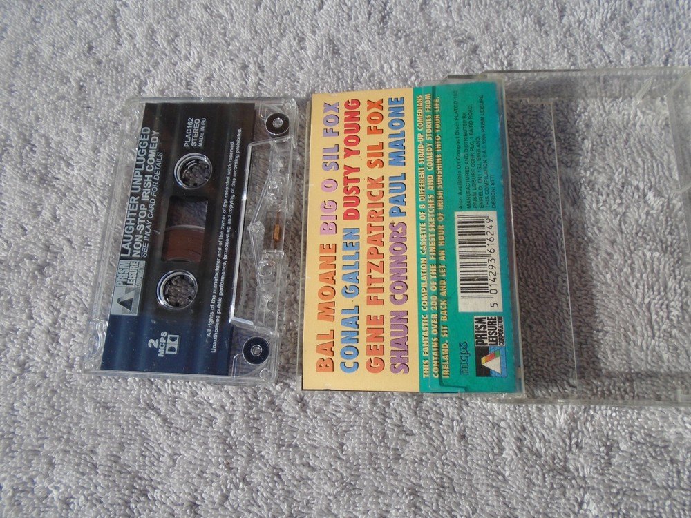 Irish Comedy - Laughter Unplugged - CASSETTE