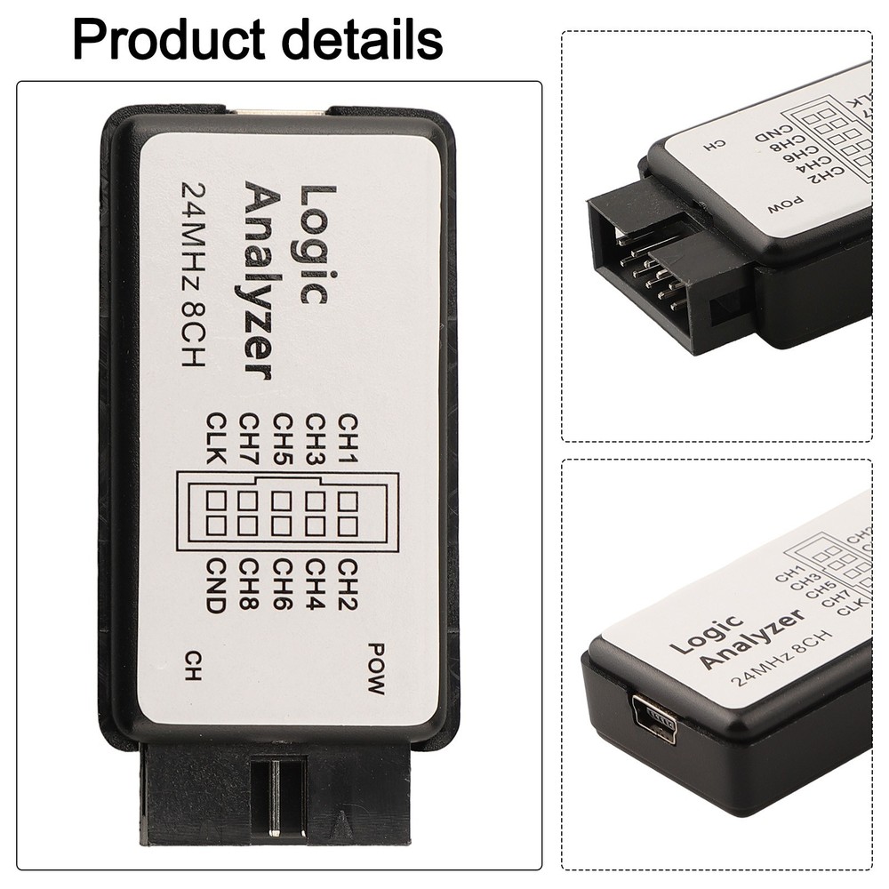 Effective Microcontroller Debugging with USB Logic Analyzer 8CH 24M Sample Rate