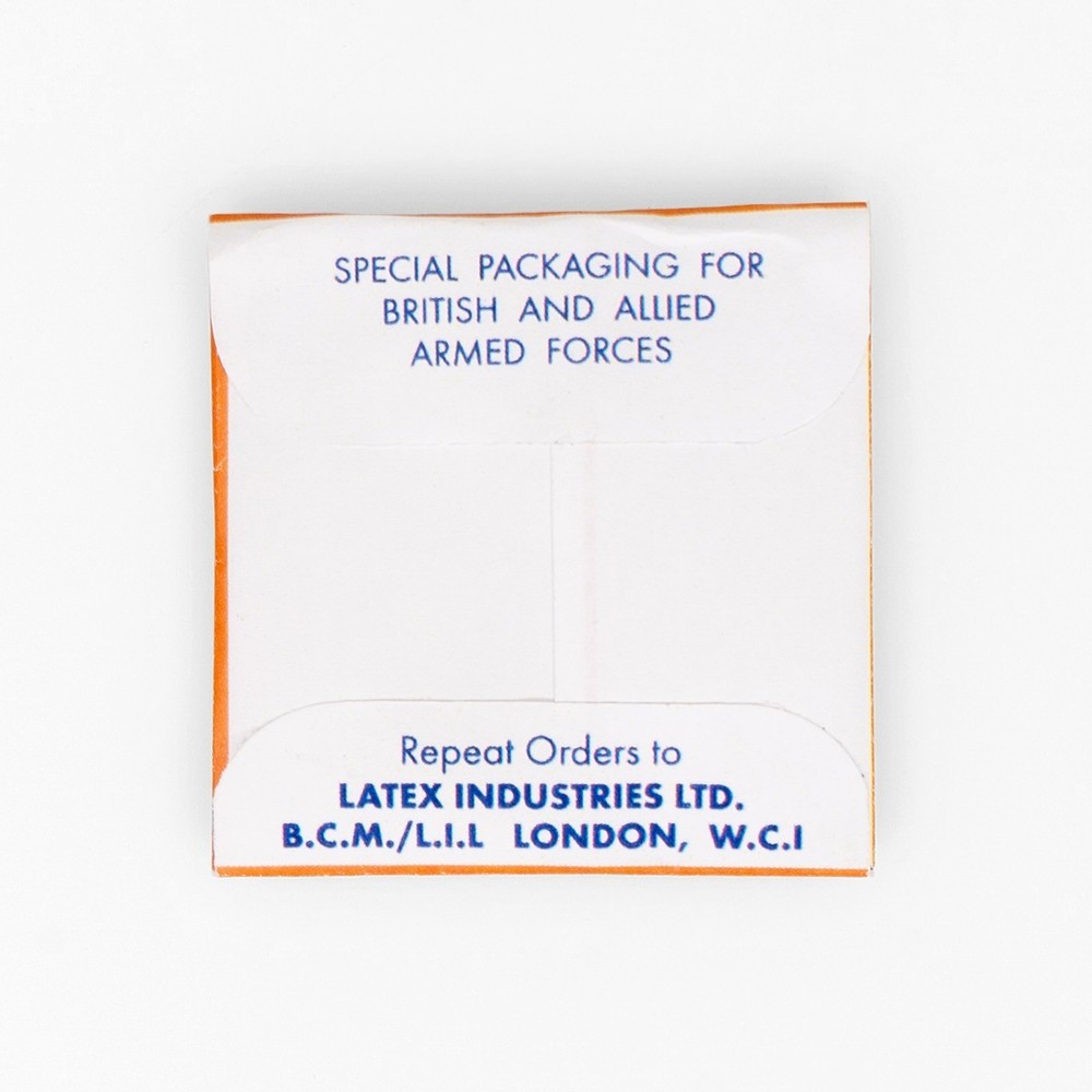 WW2 British Durex Prophylactics Condom - Only Packaging