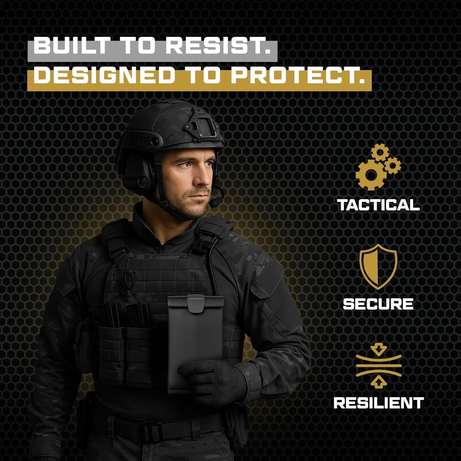 Military Grade Faraday Bag for Phones RFID Signal Blocking Pouch