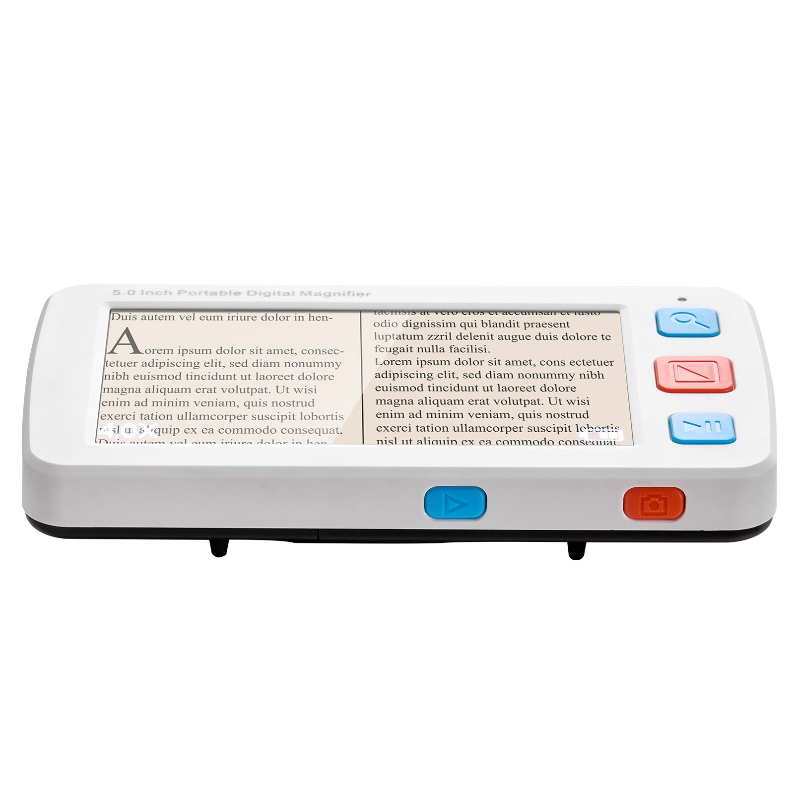 VEVOR Portable Digital Magnifier 5" HD Electronic Video Magnifier 4X - 32X Zoom