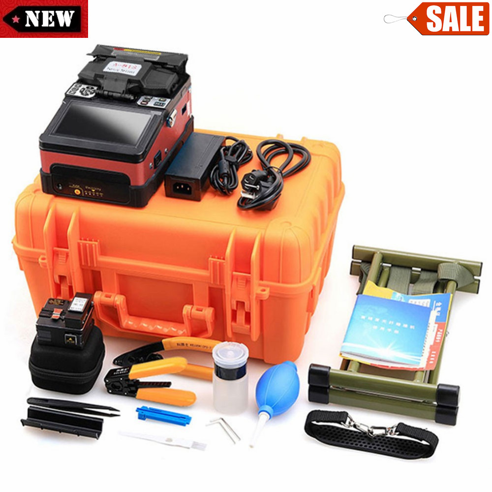 A-81S Core Alignment Fusion Splicer FusionSplicing Machine FTTH 7800MAH Capacity