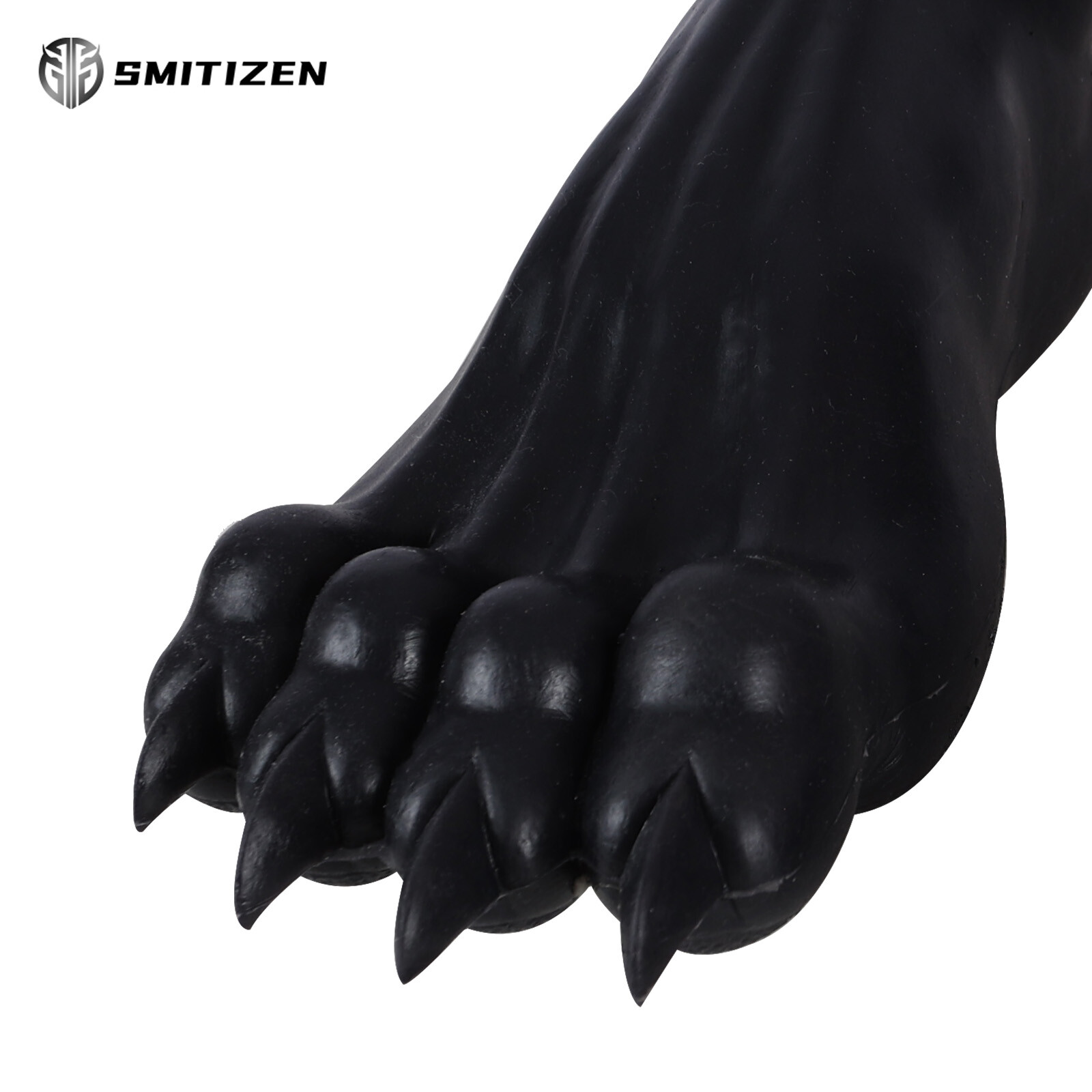 Smitizen Silicone Beast Paw monst claw Black Feet Realistic Skin For Cosplay