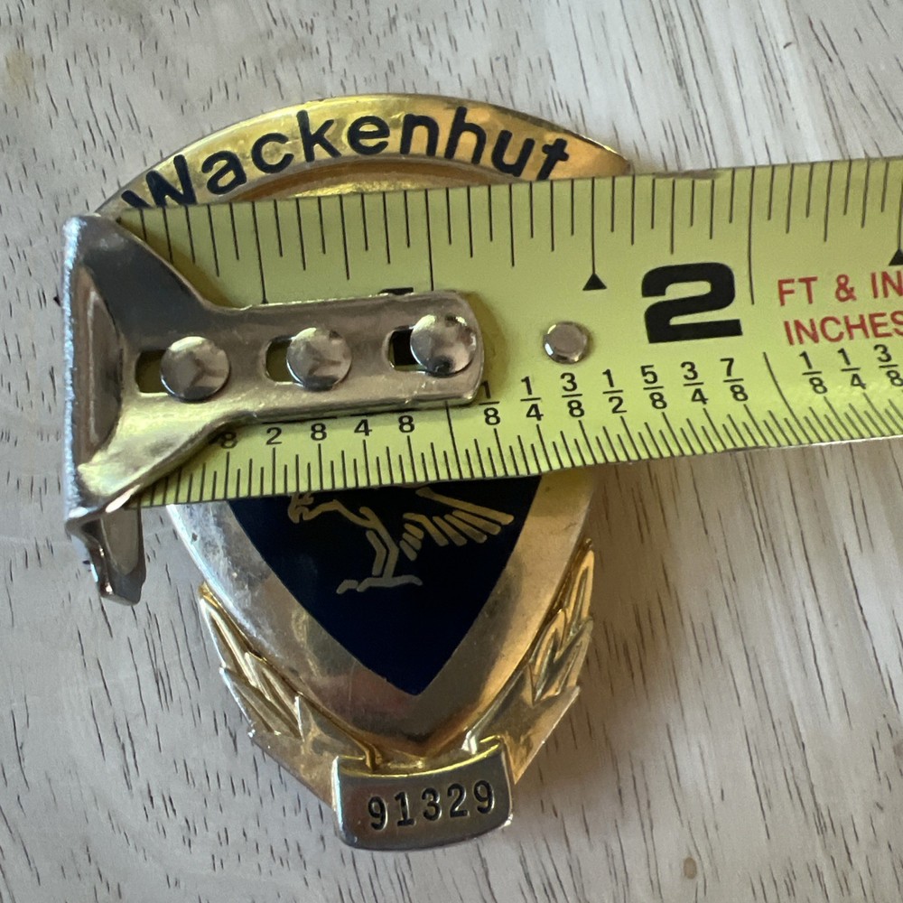 Vintage Wackenhut Security #91329 Pin