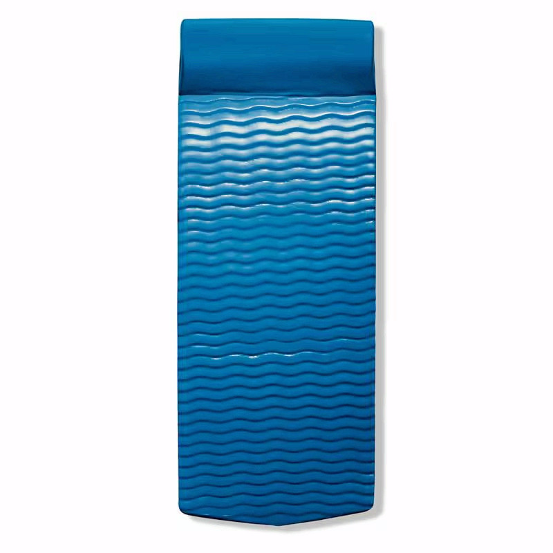 Frontgate Resort Collection Pool Float Sea Blue 2" Thick Foam Pillow