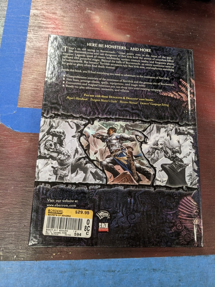 Secrets Of Xen'Drik Eberron Dungeons & Dragons