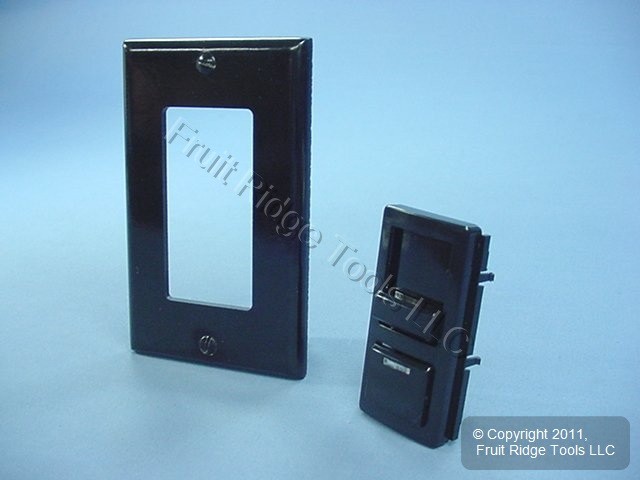 Leviton Black Color Change Conversion Kit for Illumatech Fan Control IPQFK-E