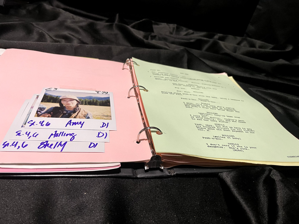 Northern Exposure Script with Cast Polaroids - Shofar, So Good