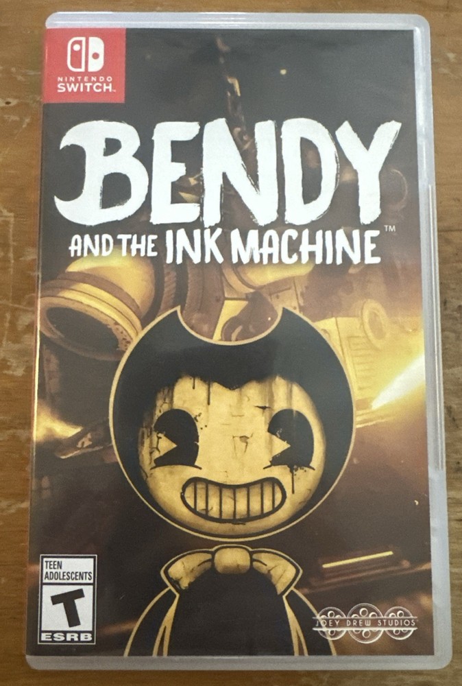 Replacement Case (NO GAME) Bendy and The Ink Machine - Nintendo Switch