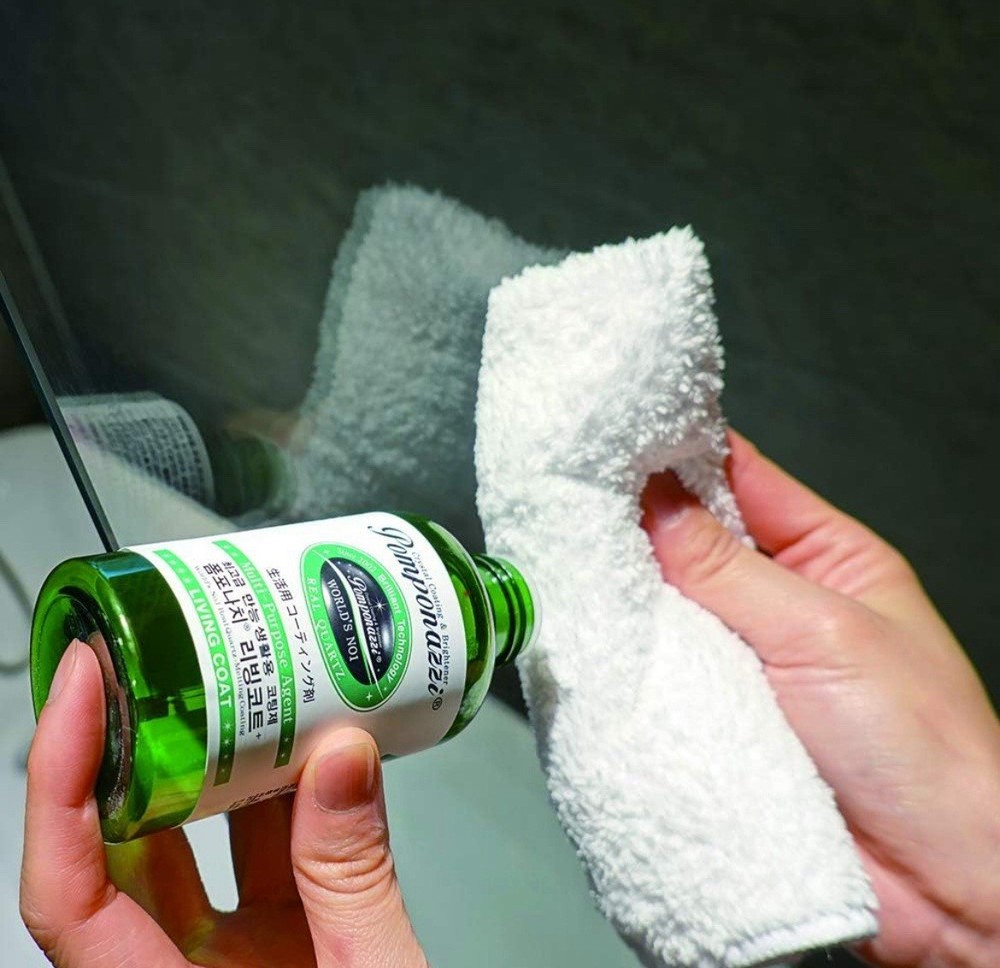 Pomponazzi Ceramic Coating Seal & Protect Kitchen & Bath Surfaces, 80% Full…