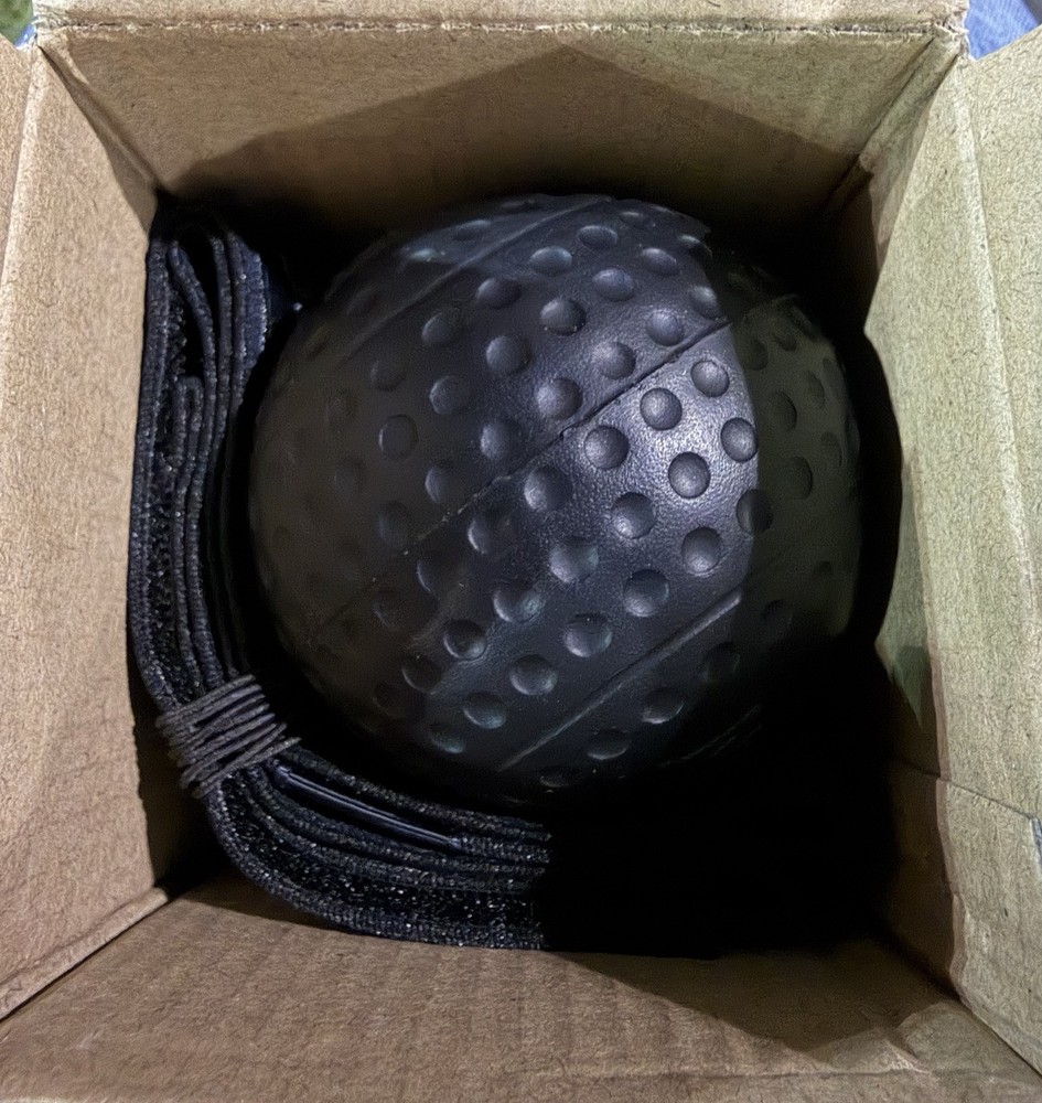 Boxbollen Boxing Training Ball Black Focus Training, Designed in Sweden