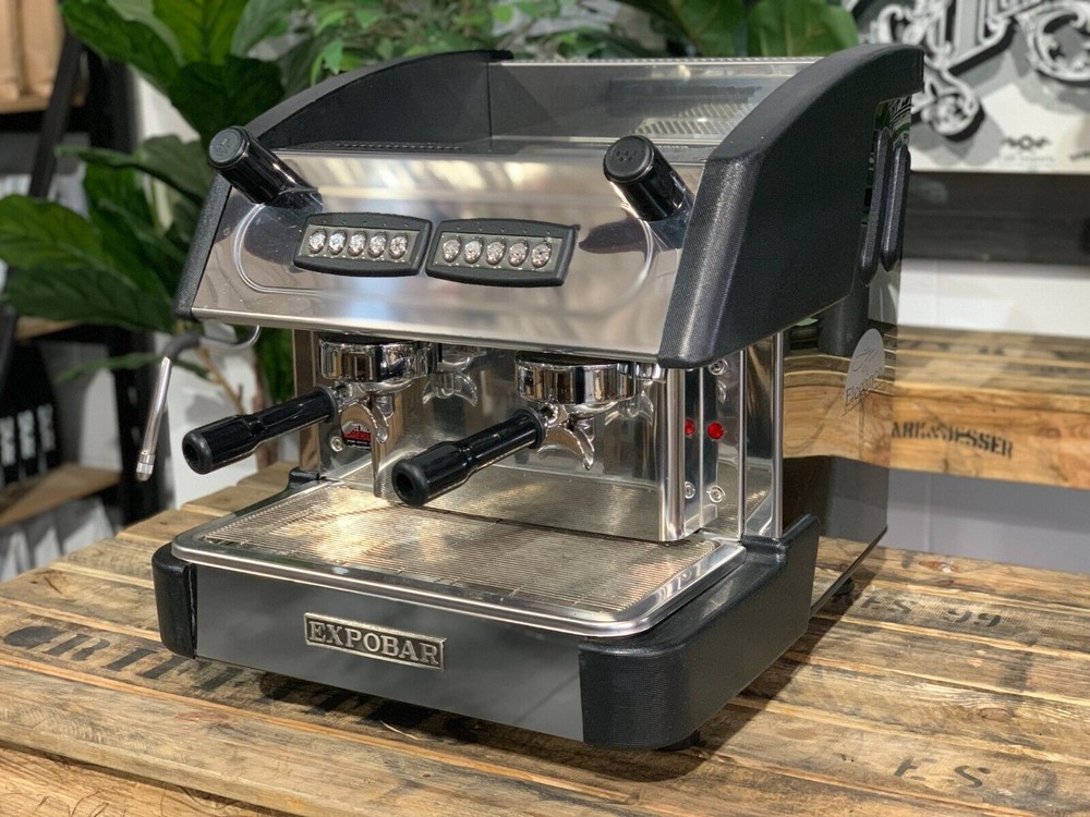 EXPOBAR ELEGANCE COMPACT 2 GROUP STAINLESS STEEL