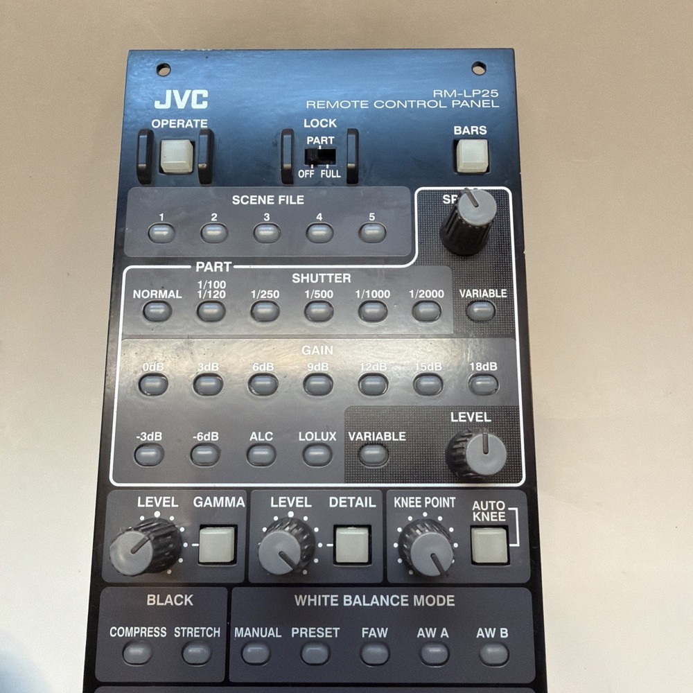 JVC RM-LP25U Local Remote-Control Panel, 9VDC-2W GREAT