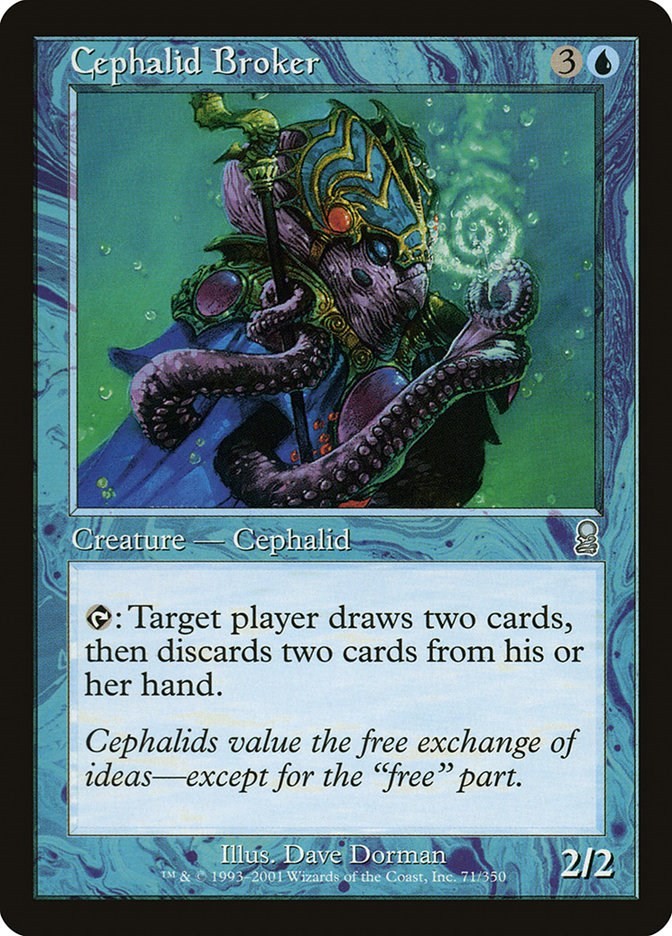 Cephalid Broker Odyssey 71 MTG LP