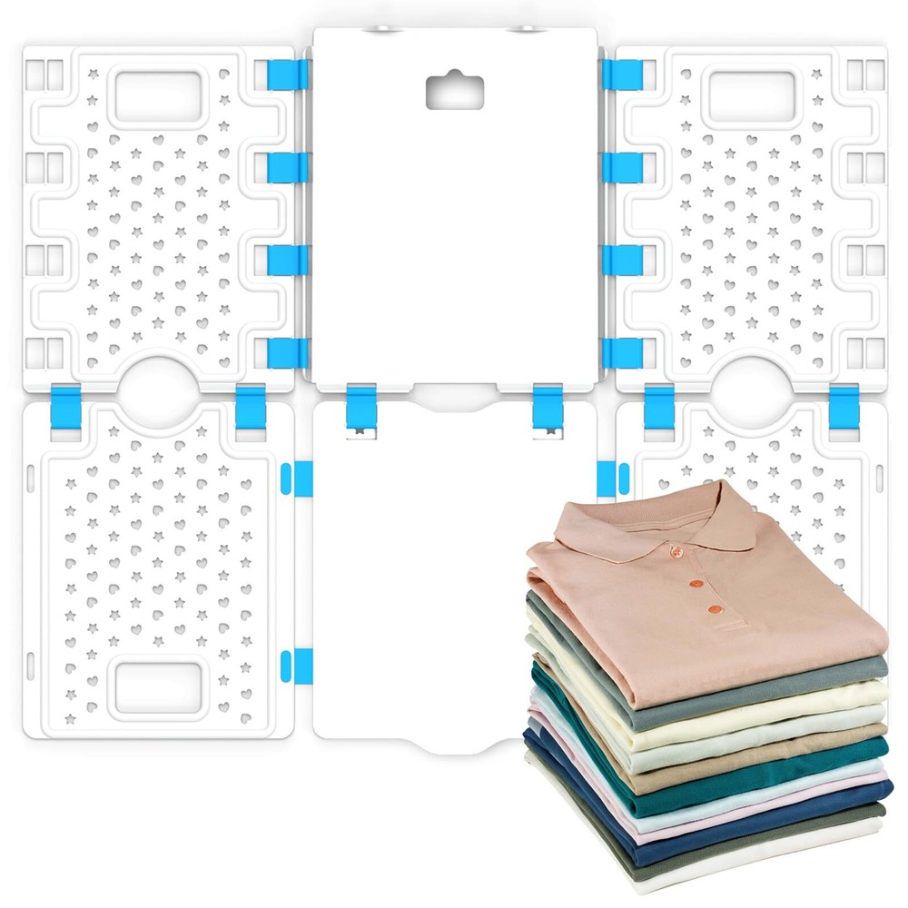 BoxLegend Version 4 Shirt Folding Board t Shirts Clothes Folder Durable Plas...