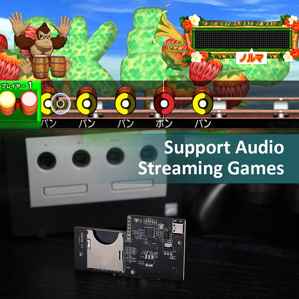 CUBEODE V1.2 Optical Drive Emulator Reusable for DOL-001/ DOL-101 adapters