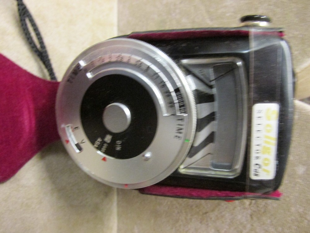 VINTAGE SOLIGOR SELECTOR CDS LIGHT METER