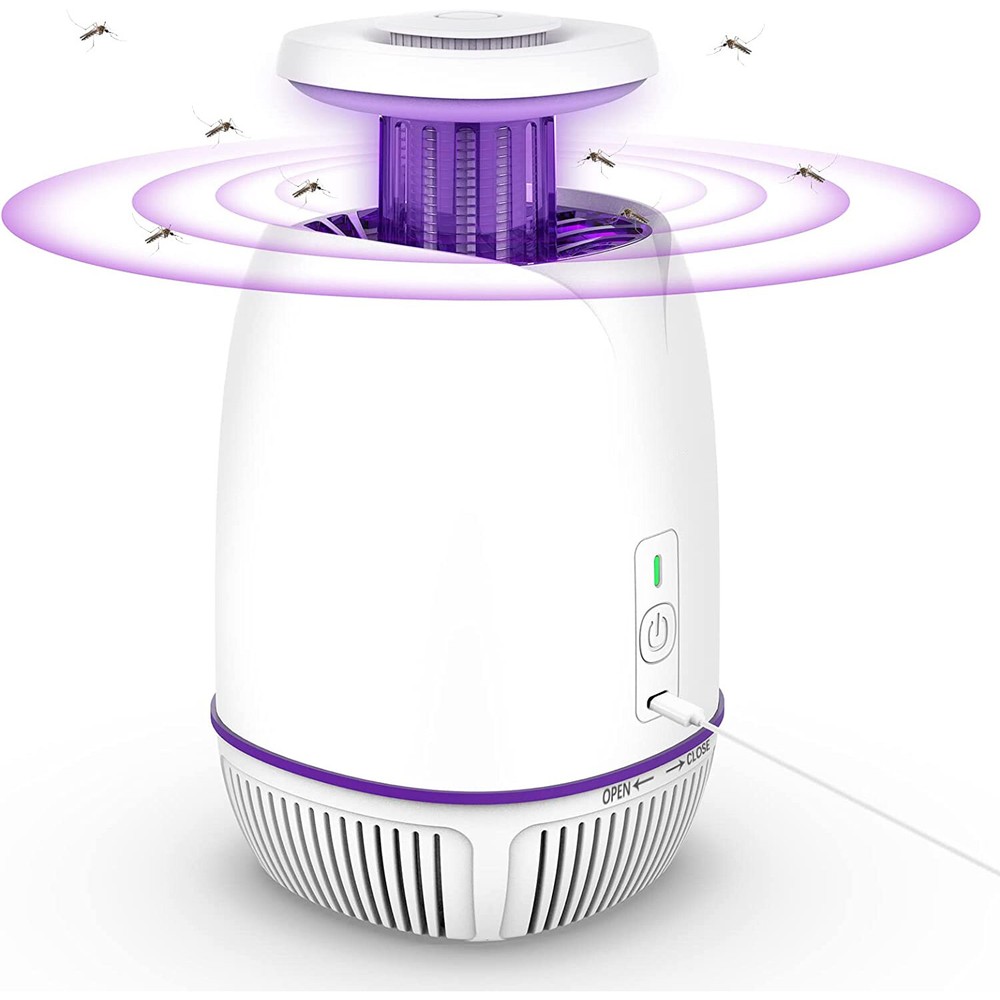 LED Bug Zapper, Lamp Less Power,High-Voltage Mosquito Zapper