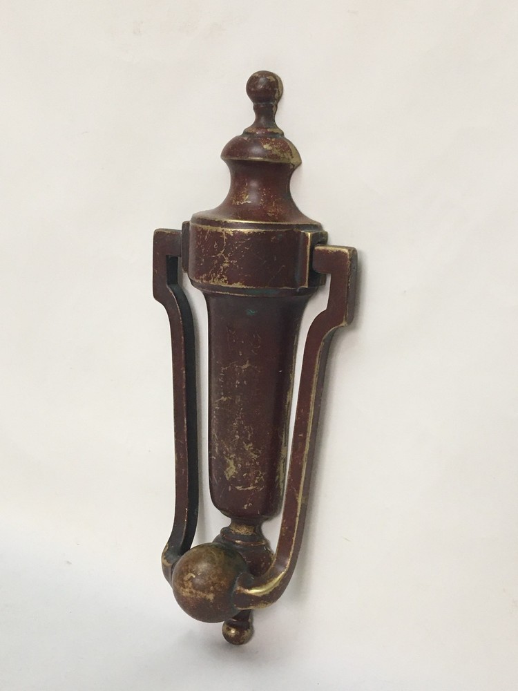 Old brass door knocker