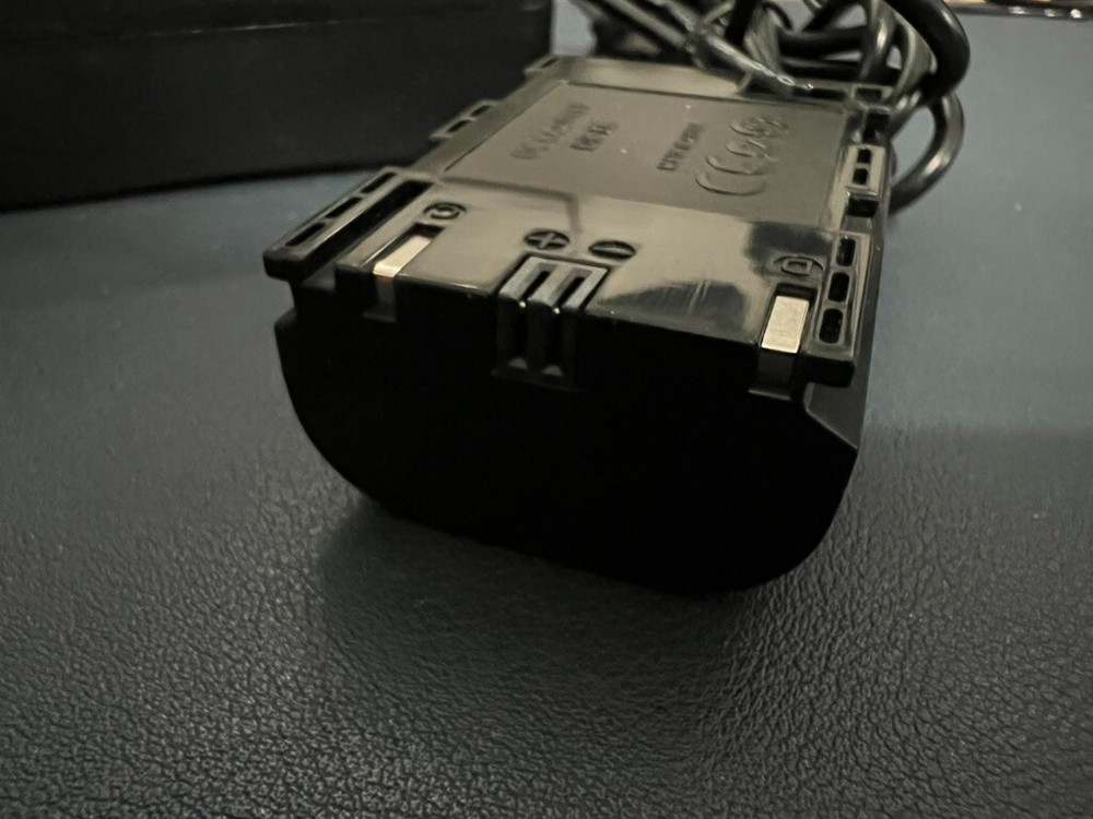 FlyHi Dummy Battery AC-E6 Power Adapter; Canon EOS
