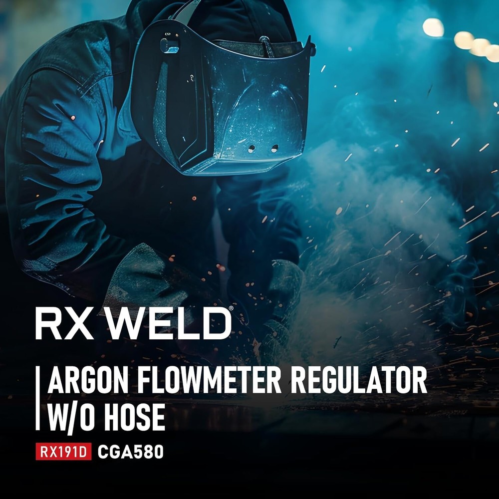 Versatile Argon/CO2 Gas Regulator with Adjustable Flow Rate – High-Quality Brass