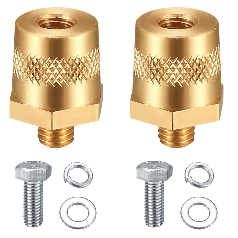 2 Packs Battery Terminal Connectors Set, Auto Post Terminals Post...