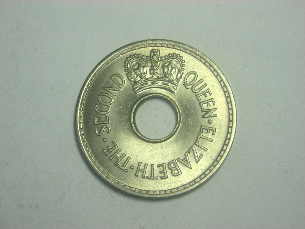 Fiji Penny 1965 UNC