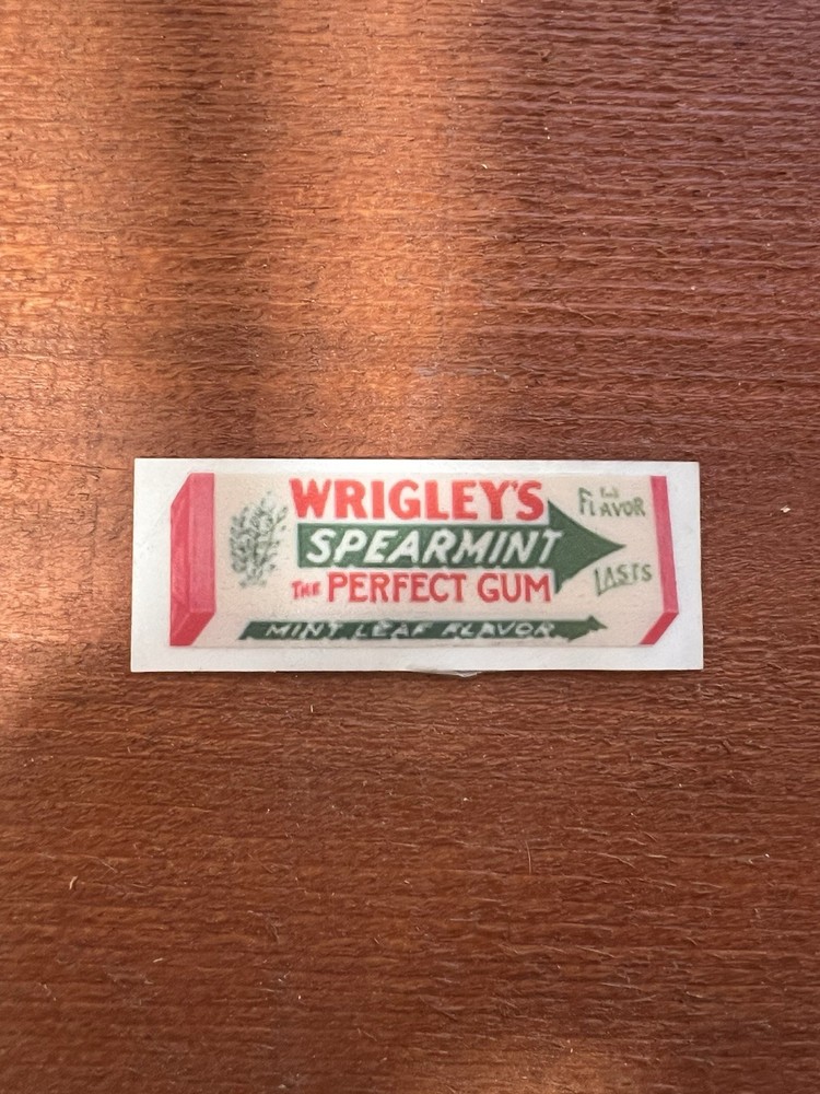 Wrigley’s Spearmint Gum Sticker