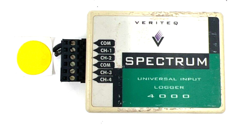 VERITEQ SPECTRUM 4000 UNIVERSAL INPUT LOGGER