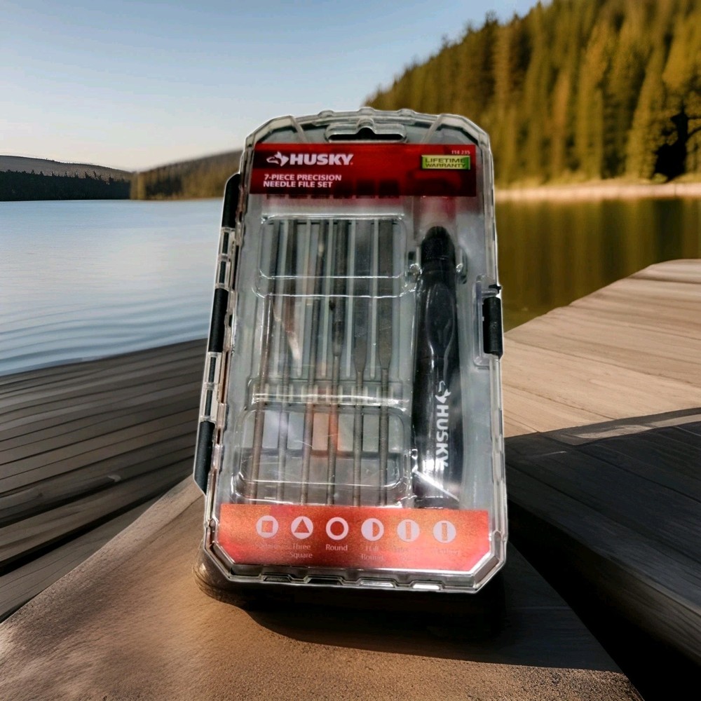 Husky 7pc Precision Needle File Set.