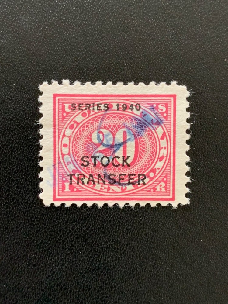 Scott # RD49 - Stack Transfer Stamp -Used